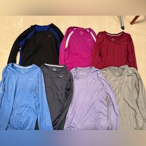 Nike Assorted Color Long Sleeve Tops